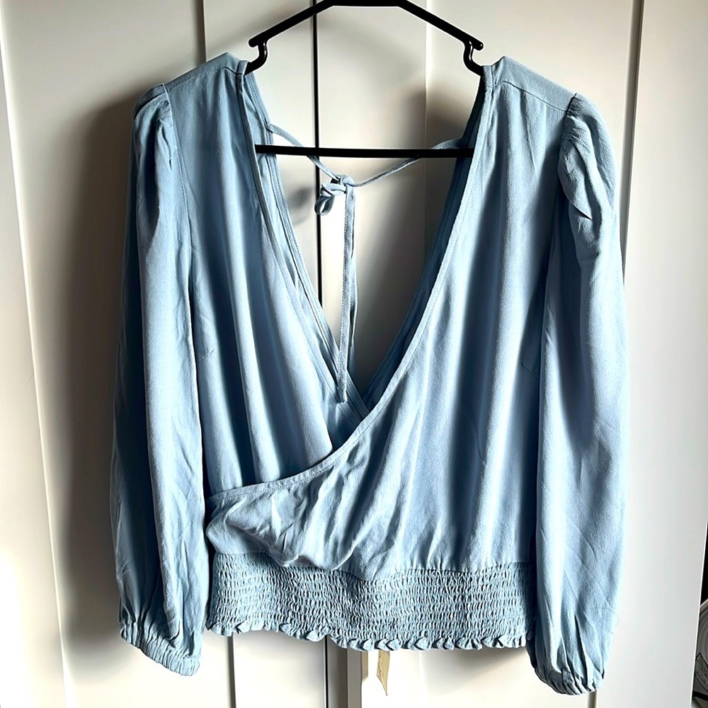 Hem & Thread- blue shirt